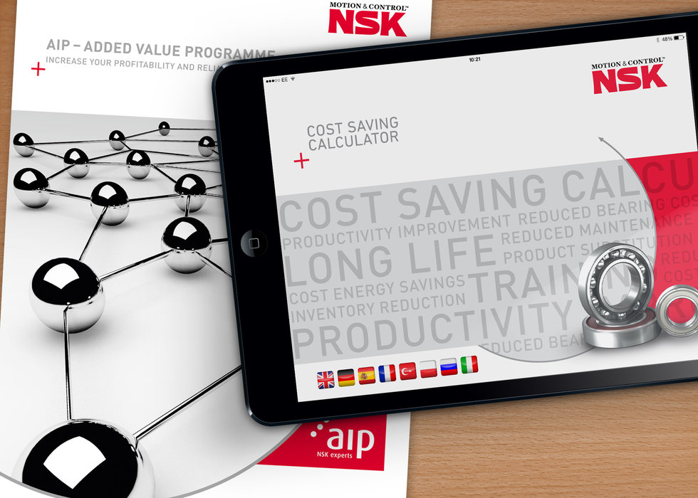 NSK, Tabletler, Akıllı Telefonlar ve Bilgisayarlar için Maliyet Tasarrufu Hesaplama Uygulamasını Yayınladı